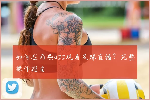 如何在雨燕app观看足球直播?完整操作指南